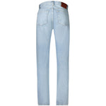 Calvin Klein Blue Cotton Men Jeans