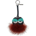 Fendi Multicolor Fur Keychains