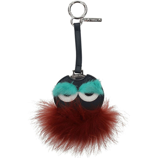 Fendi Multicolor Fur Keychains
