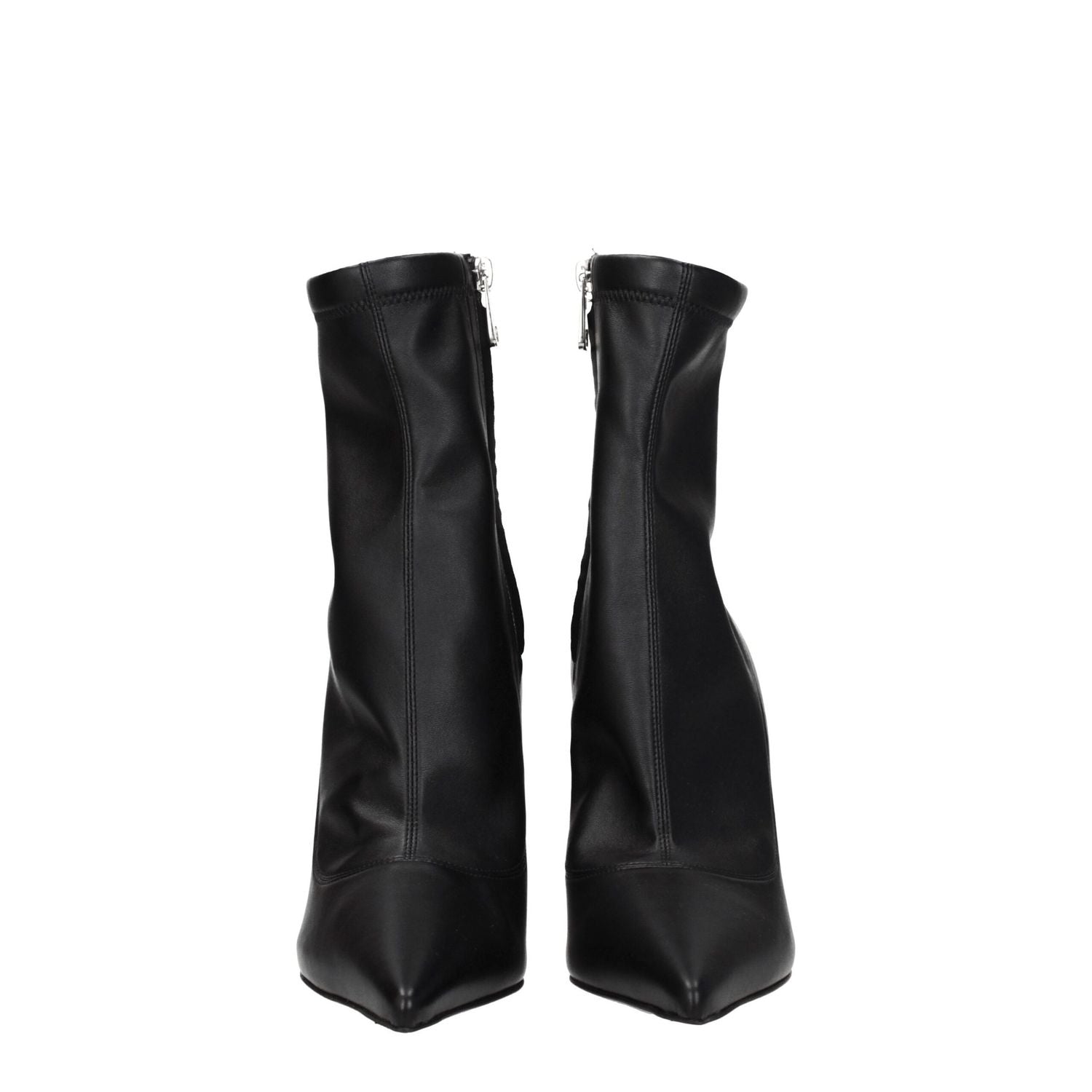 Dolce & Gabbana Black Leather Ankle Boots
