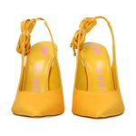 The Attico Orange Satin High Heel Pumps TH-8547287171337-EU37/US7