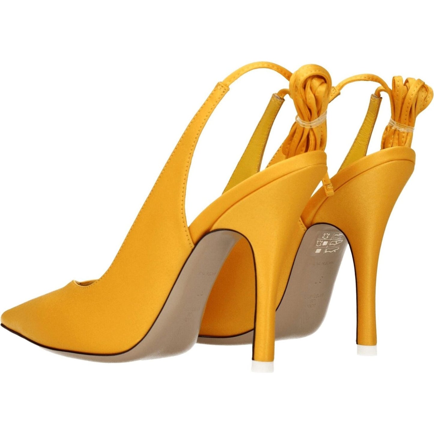The Attico Orange Satin High Heel Pumps TH-8547287171337-EU37/US7