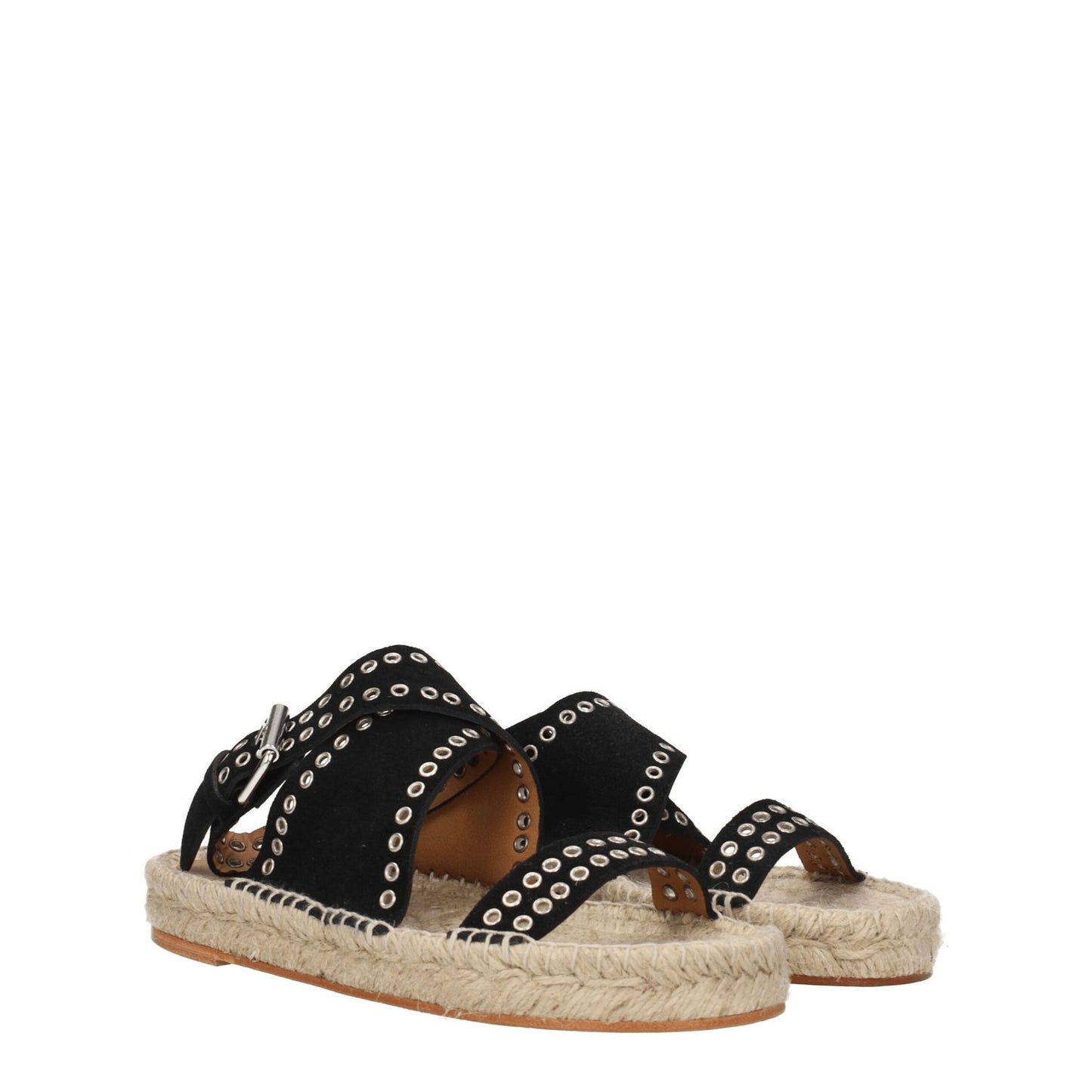 Isabel Marant Black Leather Sandals