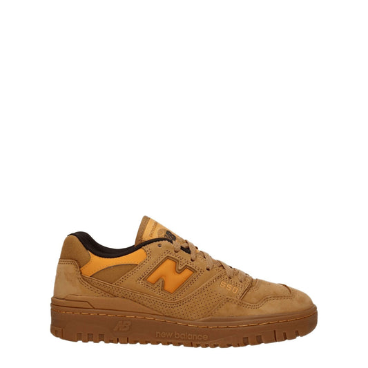 New Balance Brown Leather Sneakers