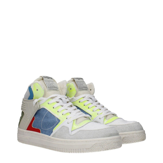 Philippe Model White Fabric High Tops PH-15084715475209-EU40/US7