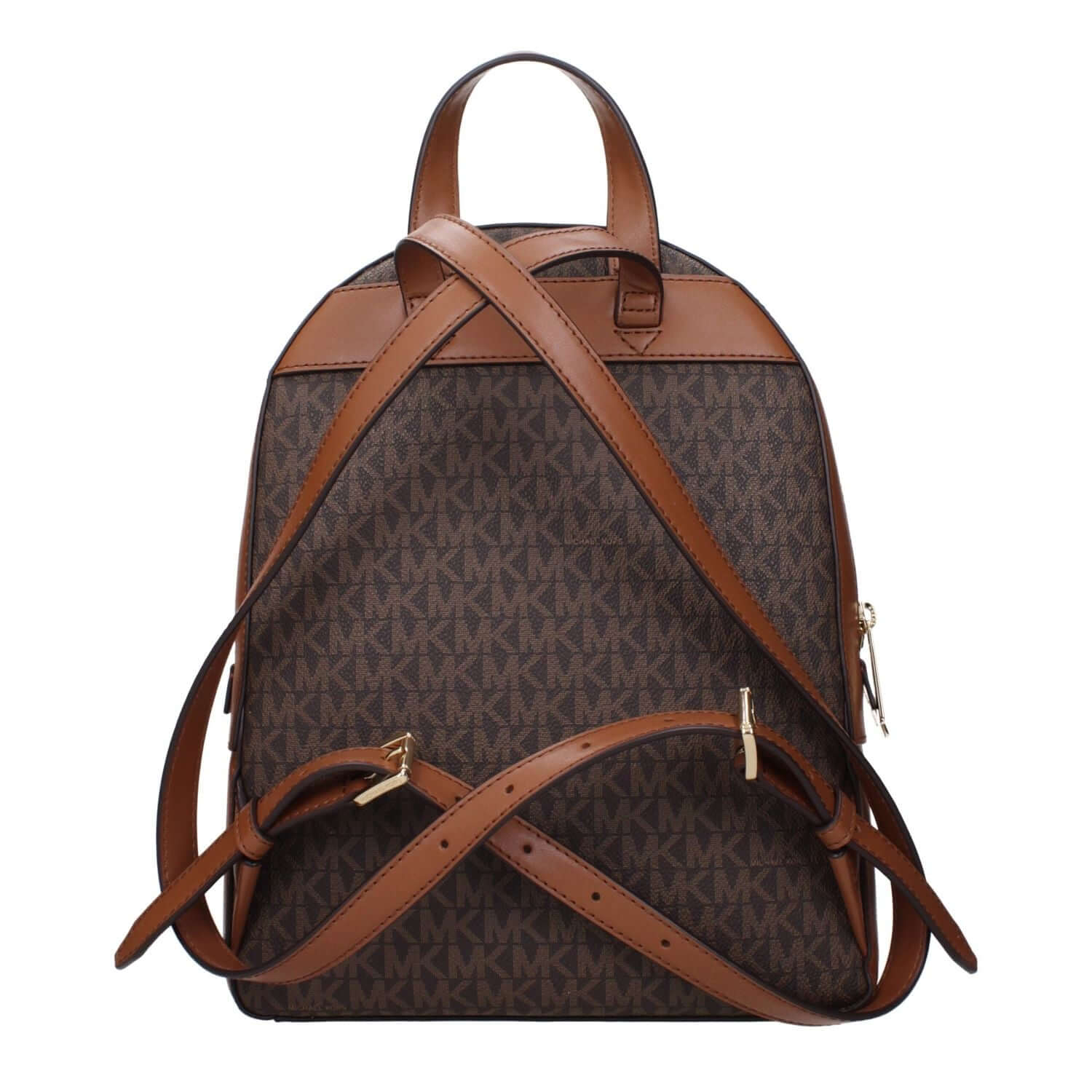 Michael Kors Brown Fabric Backpack