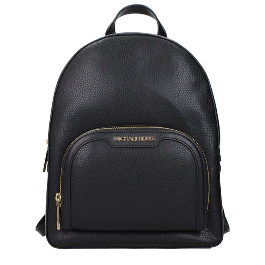 Michael Kors Black Leather Backpack