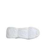 Dolce & Gabbana White Silver Slip On Wave Socks Sneakers Shoes