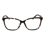 Front view of Guess Brown Women Glasses Frame with full-rim acetate in brown. Includes branded case. Perfect for style and comfort.