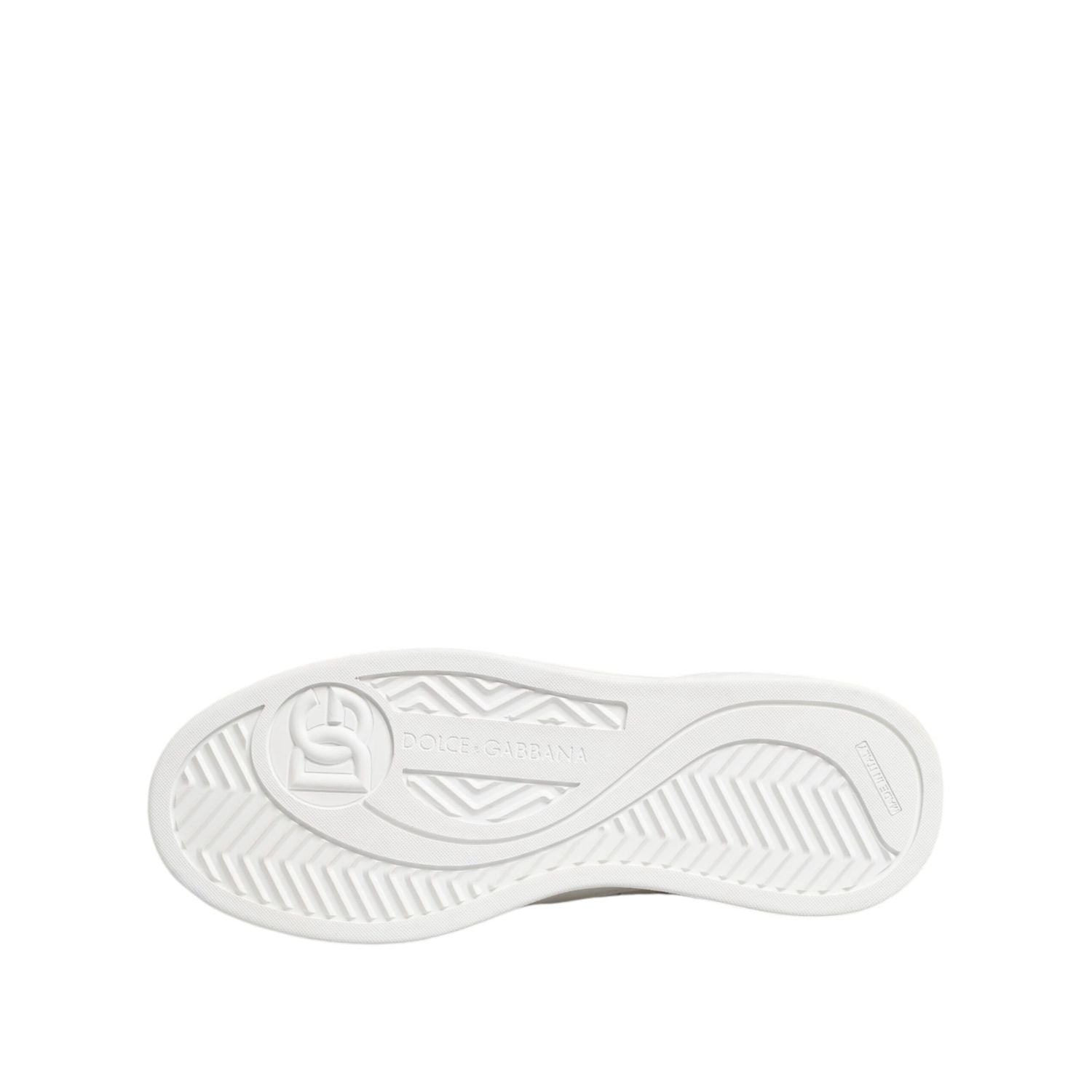 Dolce & Gabbana White Miami Leather Low Top Sneakers Shoes