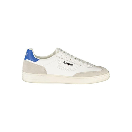 Blauer White Leather Men Sneaker BL-39224-EU40/US7