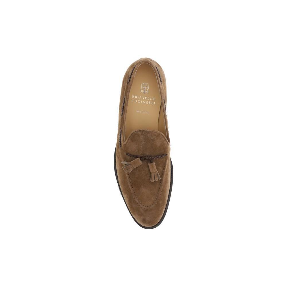 Brunello Cucinelli Suede Loafers