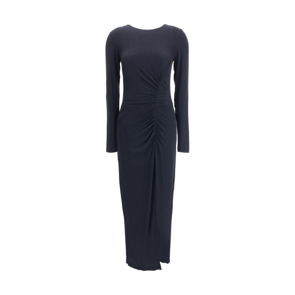 Marant Etoile Jelina long Dress MA-RO0349FBC3K01E01BK-IT38 | S