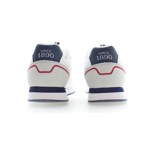 U.S. POLO ASSN. White Polyester Men Sneaker US-36948-EU44/US11
