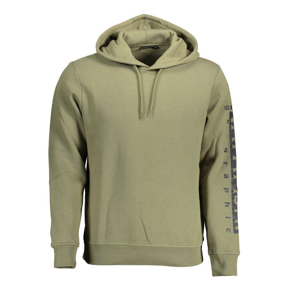 Napapijri Green Cotton Sweater