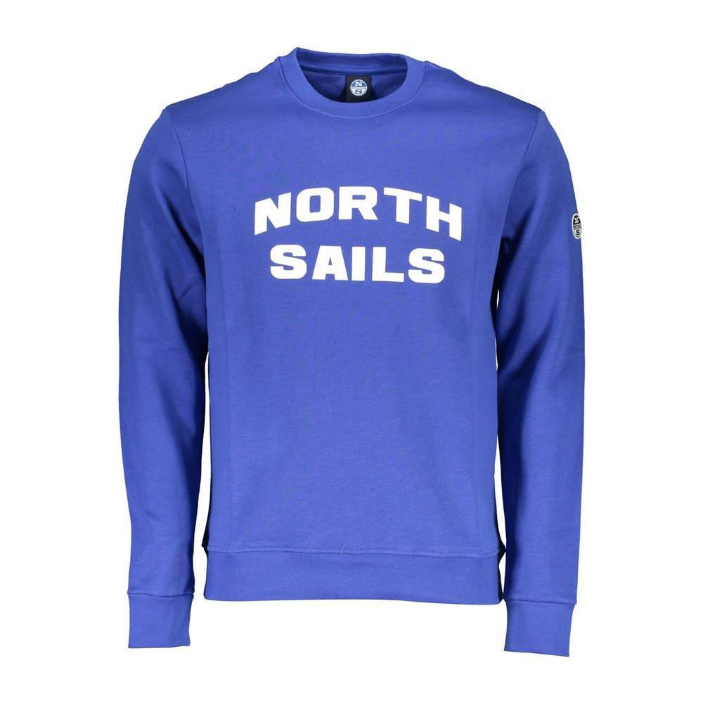 North Sails Blue Cotton Sweatshirt