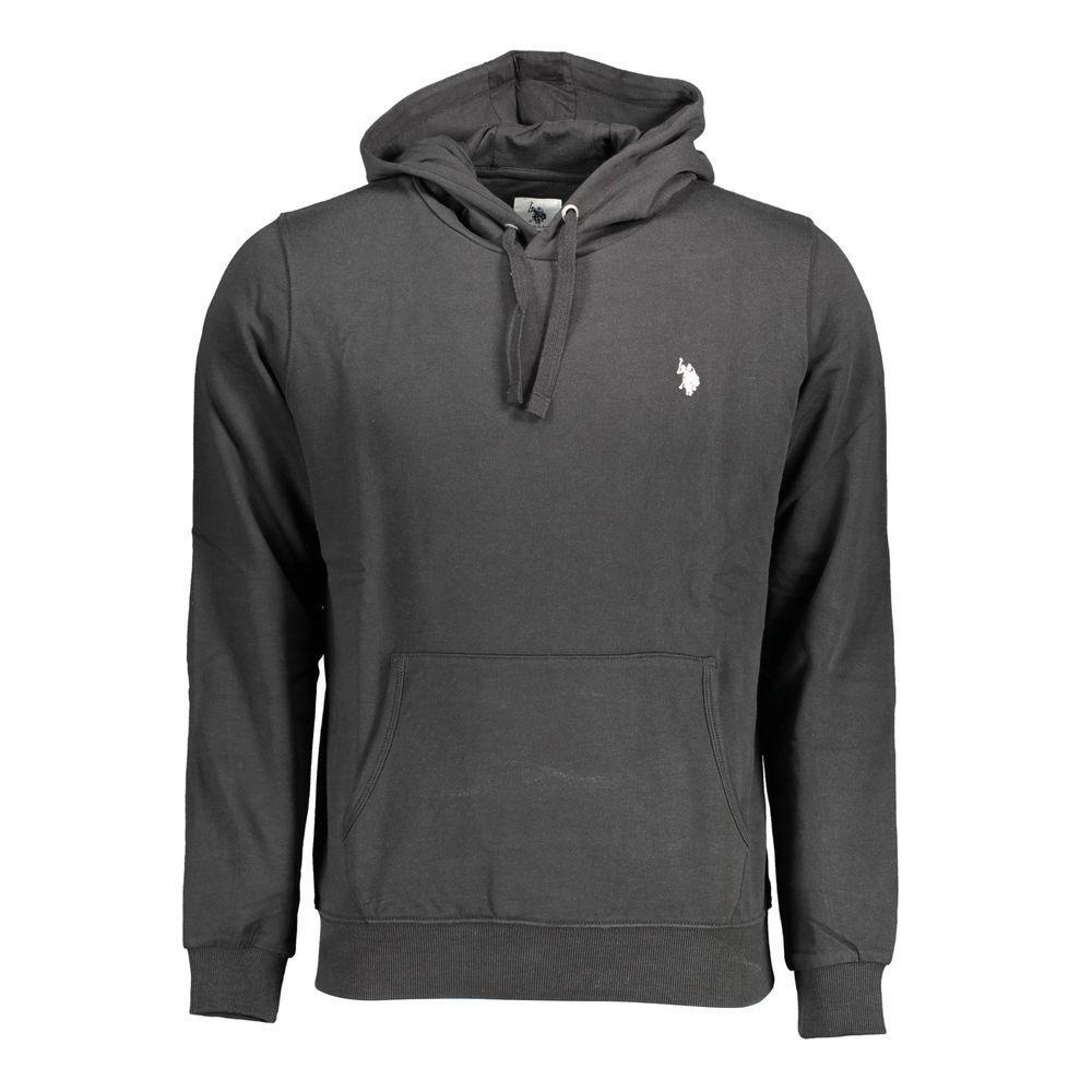 U.S. POLO ASSN. Black Cotton Sweater US-16922-L