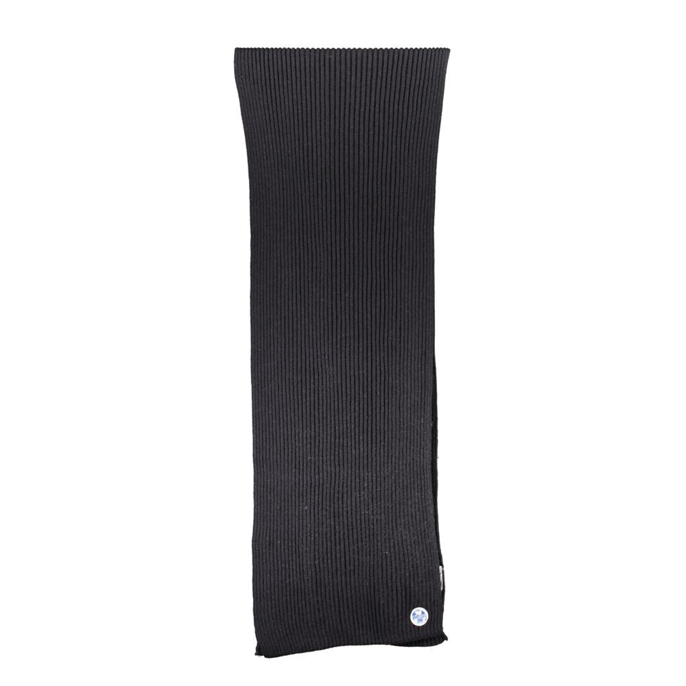 North Sails Black Cotton Scarf