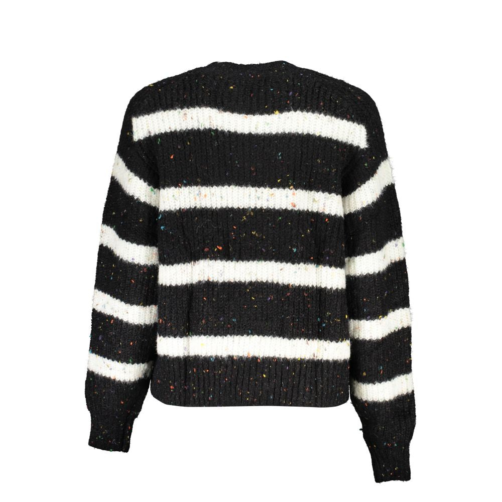 Desigual Black Polyester Sweater DE-24896-M