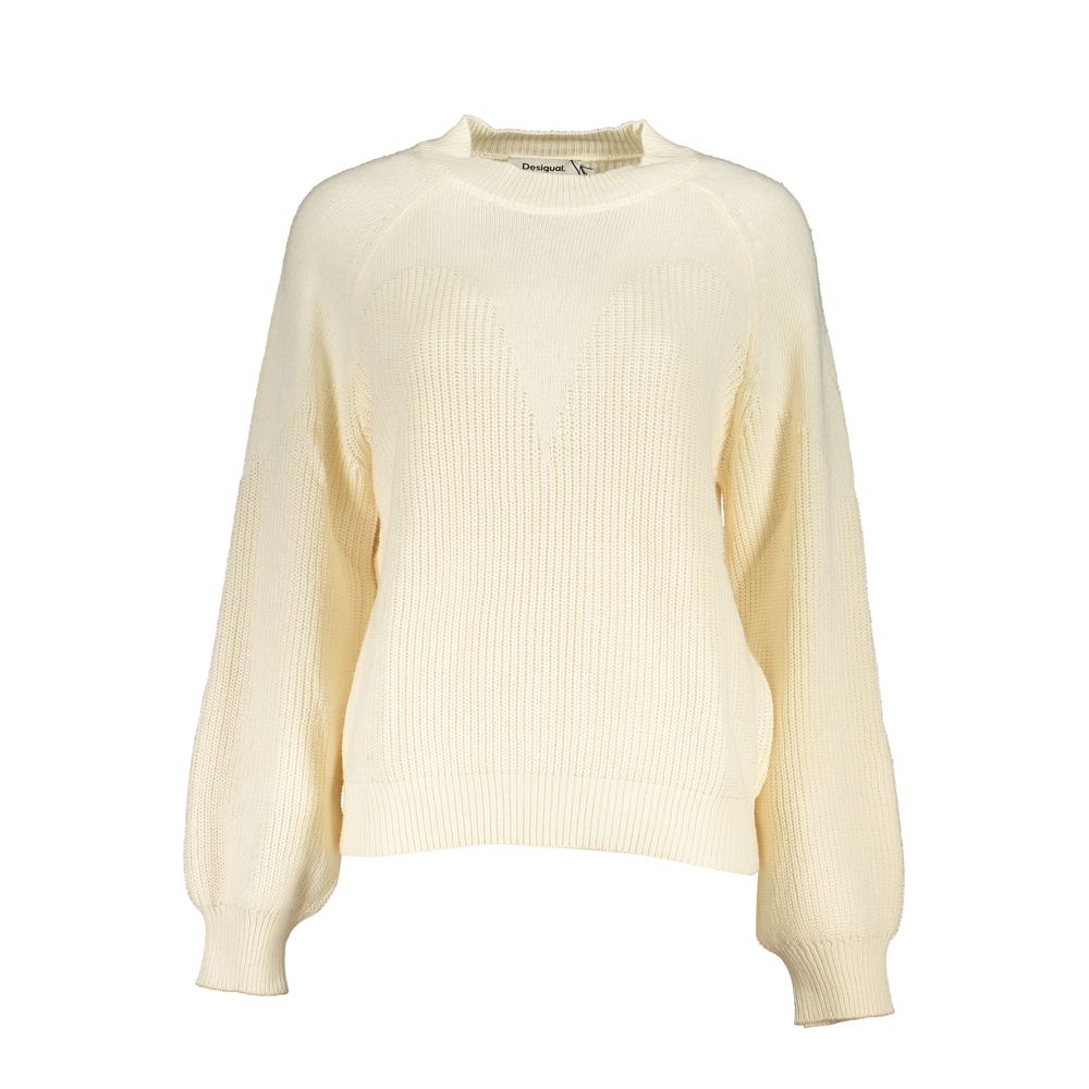 Desigual White Fabric Sweater