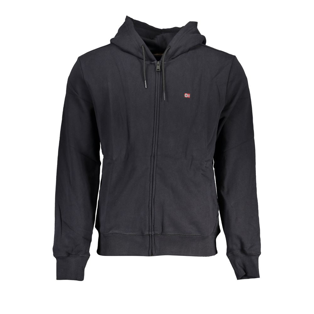 Napapijri Black Cotton Sweater NA-28065-S