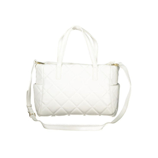 Mario Valentino White Polyethylene Handbag VA-32644