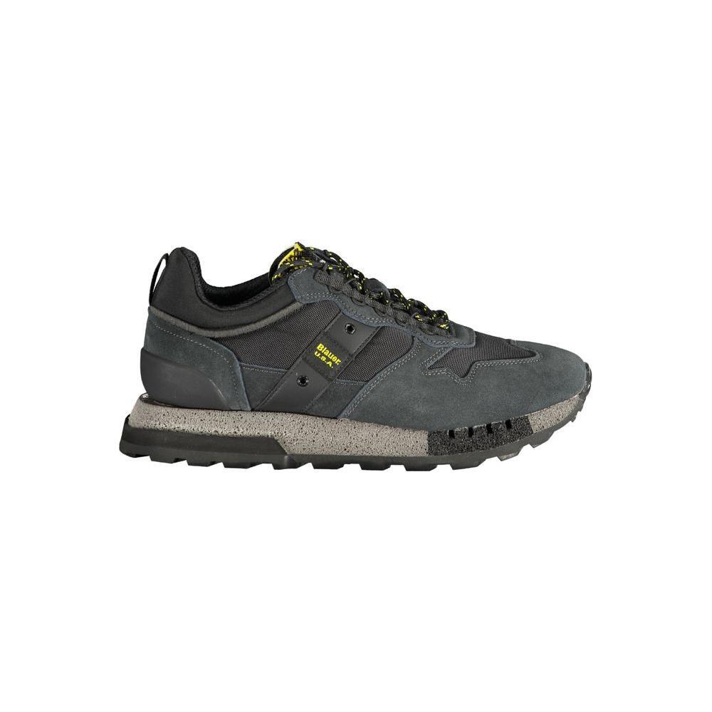 Blauer Black Polyester Sneaker