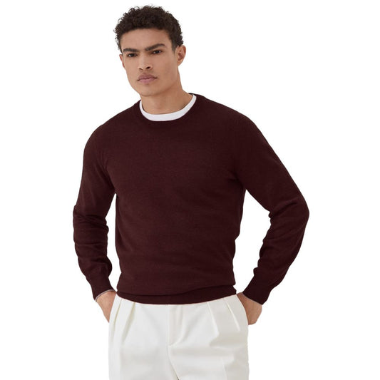 Brunello Cucinelli Red Cashmere Sweater BR-15831-IT48 | M
