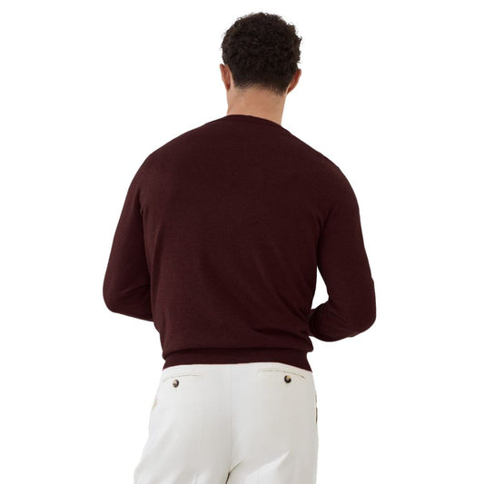 Brunello Cucinelli Red Cashmere Sweater BR-15831-IT48 | M