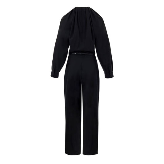 Gucci Black Wool Jumpsuit GU-9814676-IT42|M