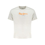 Pepe Jeans Gray Cotton T-Shirt