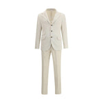Brunello Cucinelli Velvet Suit BR-MY499LDWHC871-IT44 | XS