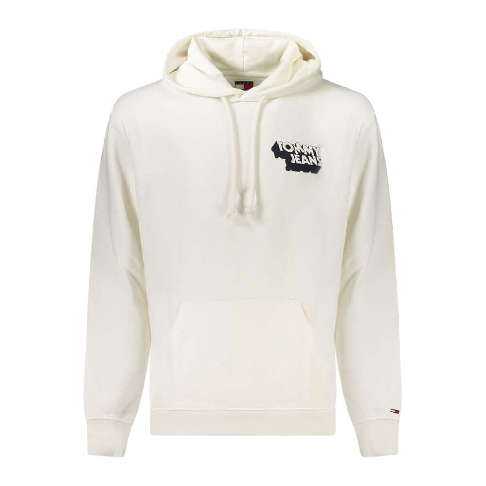 Tommy Hilfiger White Cotton Sweatshirt