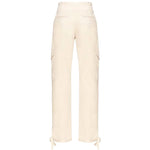 PINKO White Cotton Women Pant