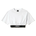 Comme Des Fuckdown White Cotton Women T-Shirt