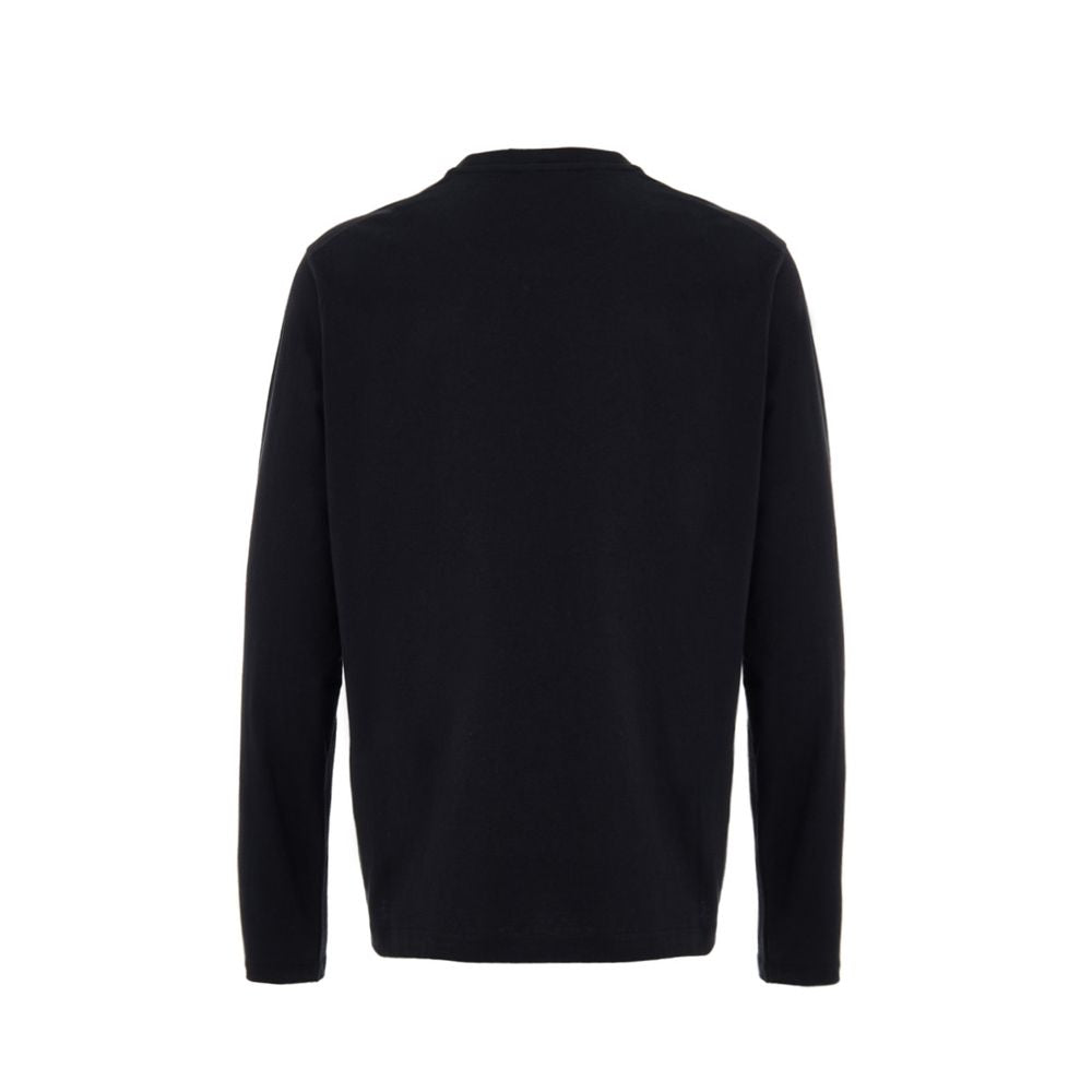 Jil Sander Black Cotton Long Dress