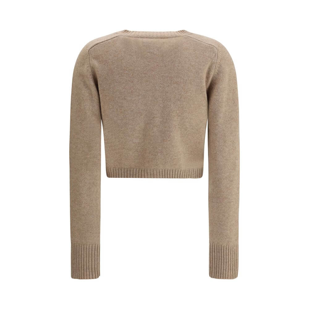 Loulou De Saison Beige Cashmere Cardigan