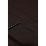 Dolce & Gabbana Brown Silk Crew Neck Short Sleeves T-shirt