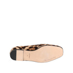 Dolce & Gabbana Brown Leopard Print Crystals Loafers Flats Shoes