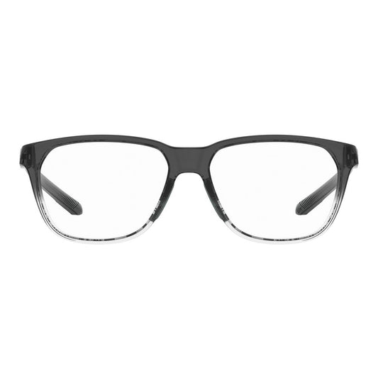 Under Armour Green Resin Frames shown in unisex design with a lens size of 55mm, bridge 15mm, and temple length 140mm.