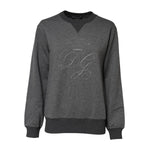 Dolce & Gabbana Gray DG Logo Embroidered Pullover Sweater