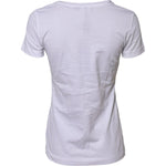 Dolce & Gabbana White Short Sleeves Crew Neck Top T-shirt TSH91277-38