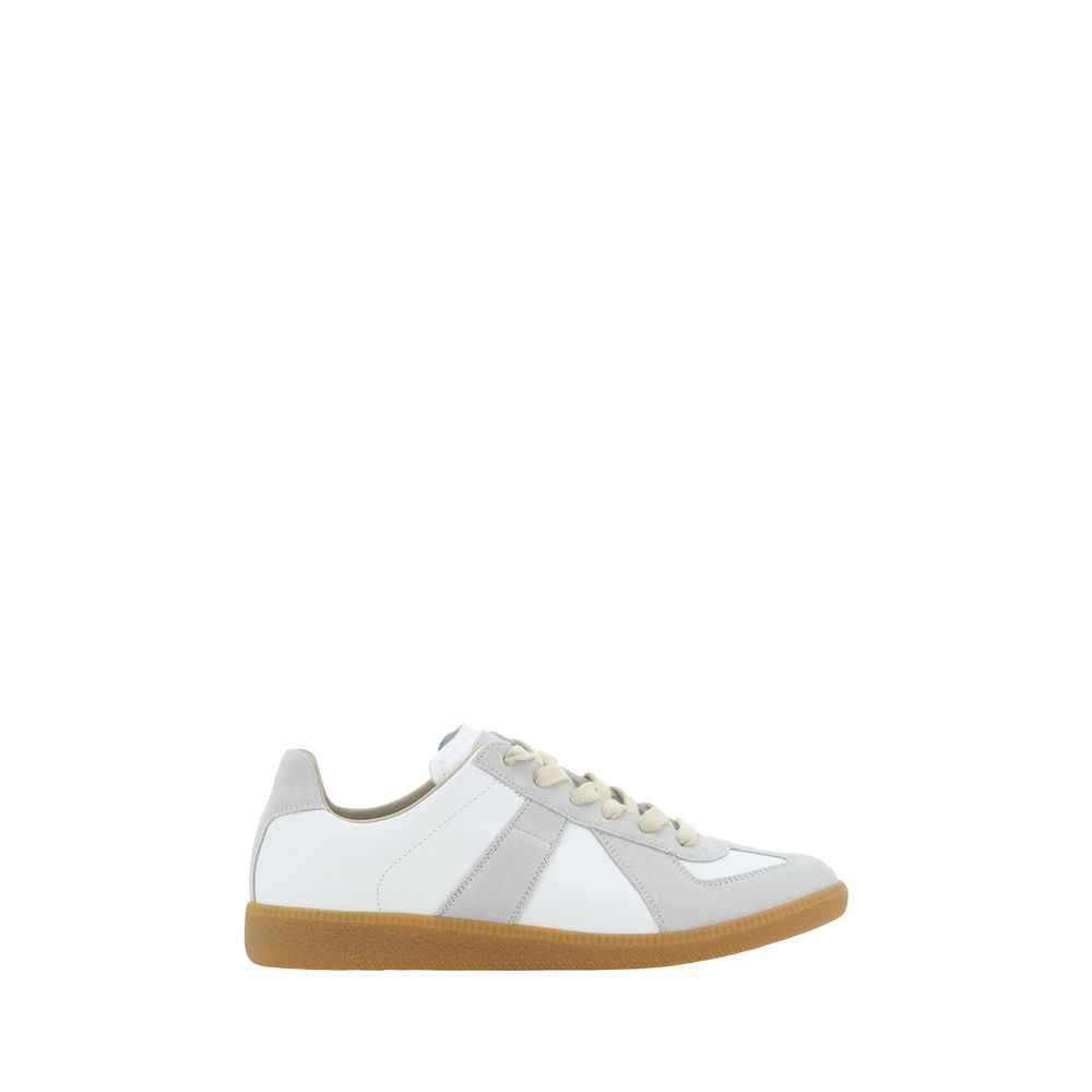 Margiela White Rubber Low Top Sneakers