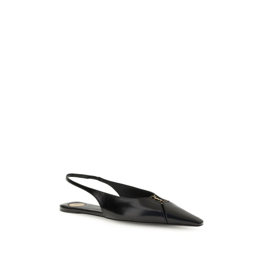Saint Laurent Babylon Ballerinas SA-800240AAEHI1000-EU36/US6