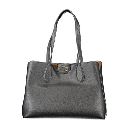 Twinset Black Polyethylene Women Handbag TW-39376
