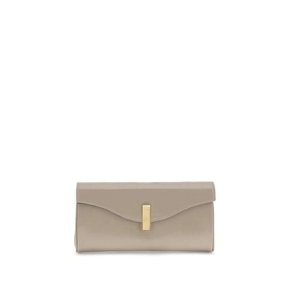 Giuseppe Zanotti Beige Leather Clutch Bag