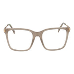 Polaroid Beige Unisex Glasses Frame full-rim with square polyamide design and demo lenses