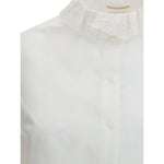 Saint Laurent Cotton poplin Shirt SA-842627Y7K369601-IT38 | S