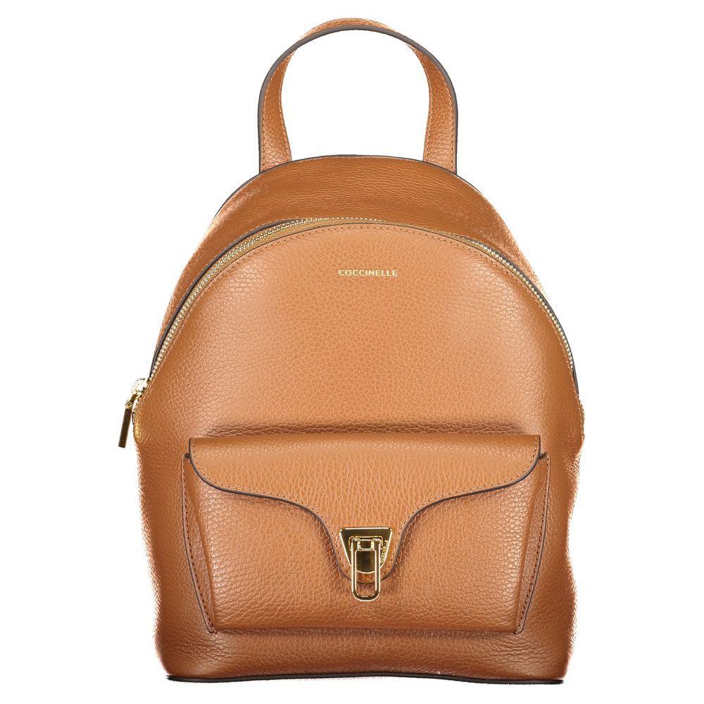 Front view with bag zipped and handles upright.