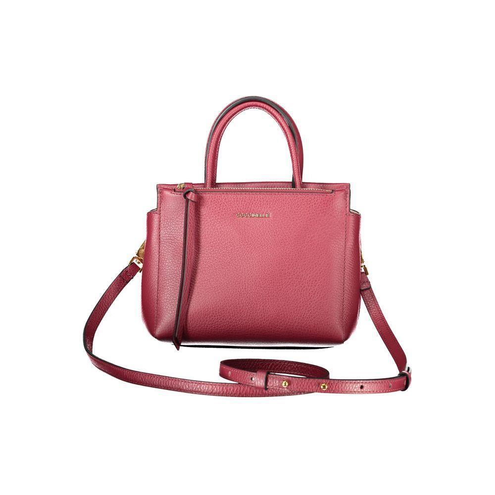 Front view with bag zipped and handles upright.
